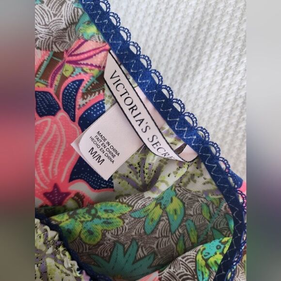 Victoria's secret Rare Look After halter lingerie floral teddy Intimate - Picture 7 of 8